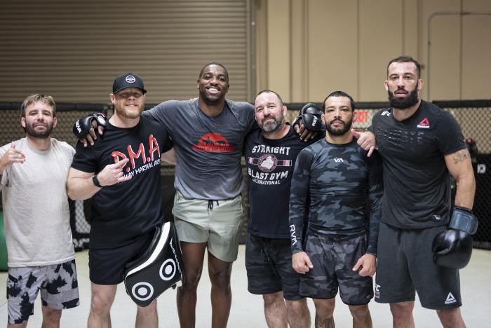Harris & Dolidze Training For UFC Vegas 28