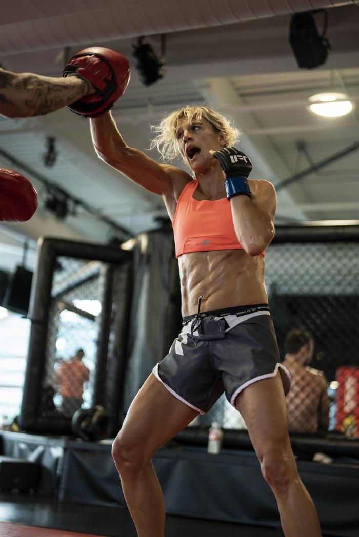 Manon Fiorot Training For UFC Vegas 28