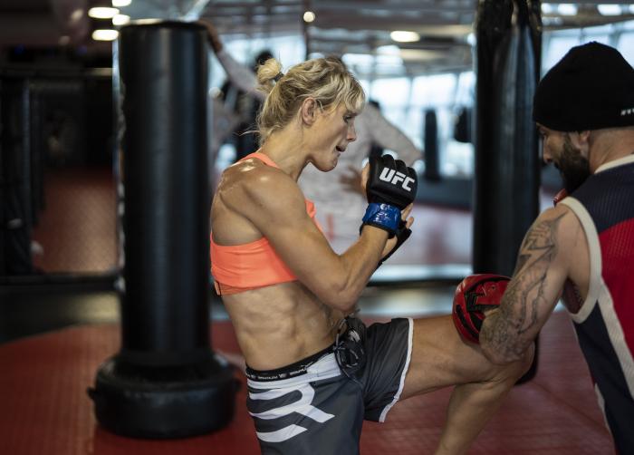 Manon Fiorot Training For UFC Vegas 28