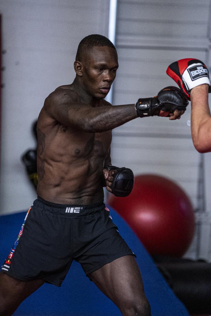 Israel Adesanya Training For UFC 263