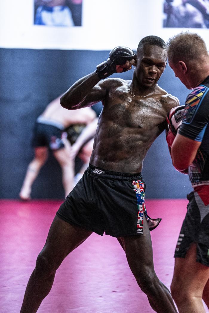 Israel Adesanya Training For UFC 263