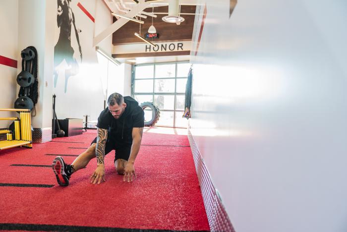 Santiago Ponzinibbio Training for UFC Vegas 28