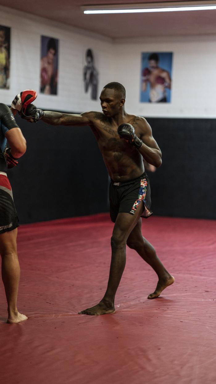 Israel Adesanya Training For UFC 263