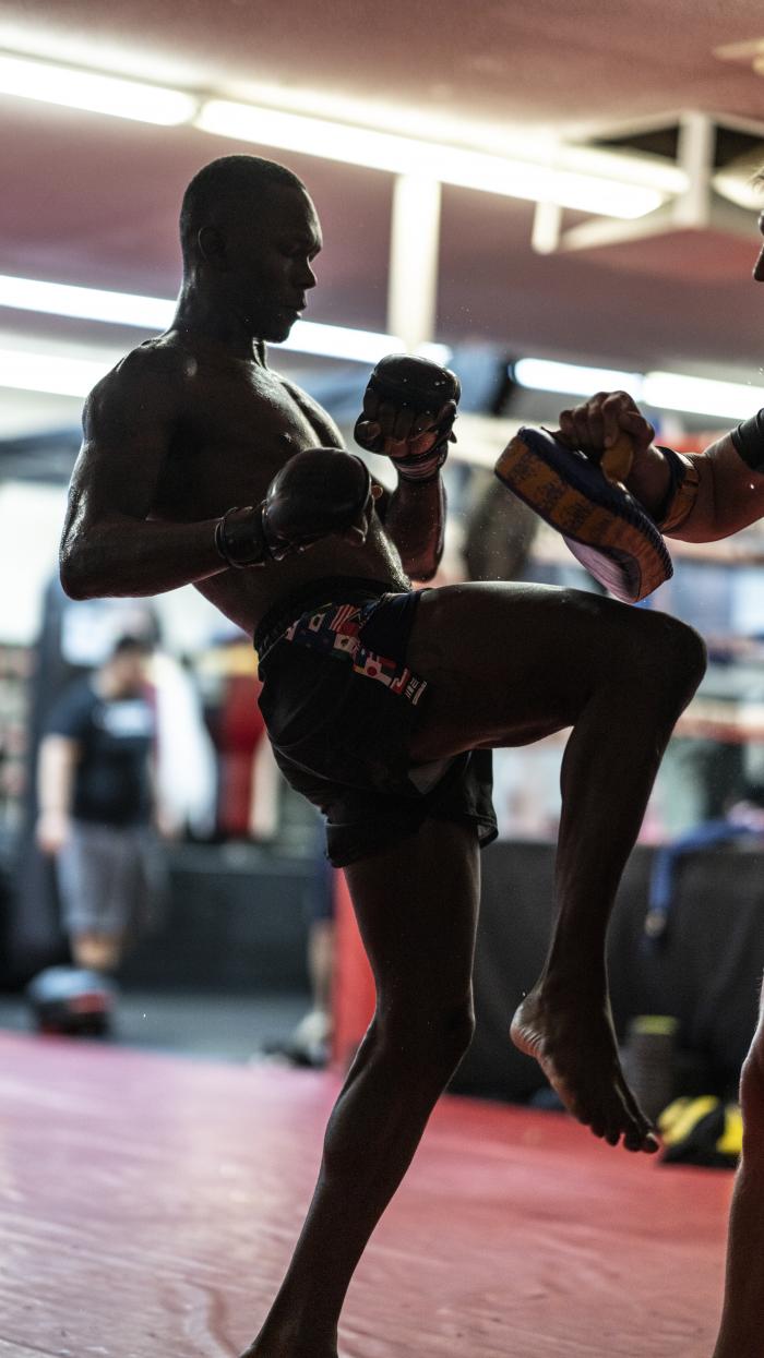 Israel Adesanya Training For UFC 263