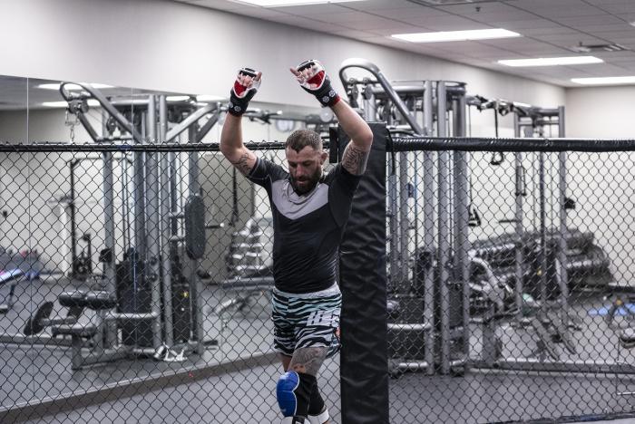 Michael Chiesa training for UFC 265