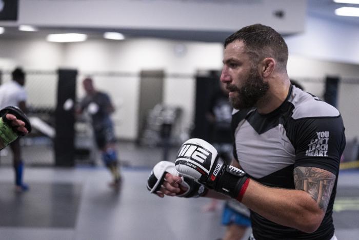 Michael Chiesa training for UFC 265