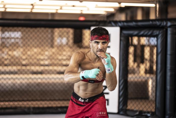 Gustavo Lopez training for UFC Vegas 37