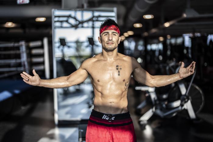 Gustavo Lopez training for UFC Vegas 37