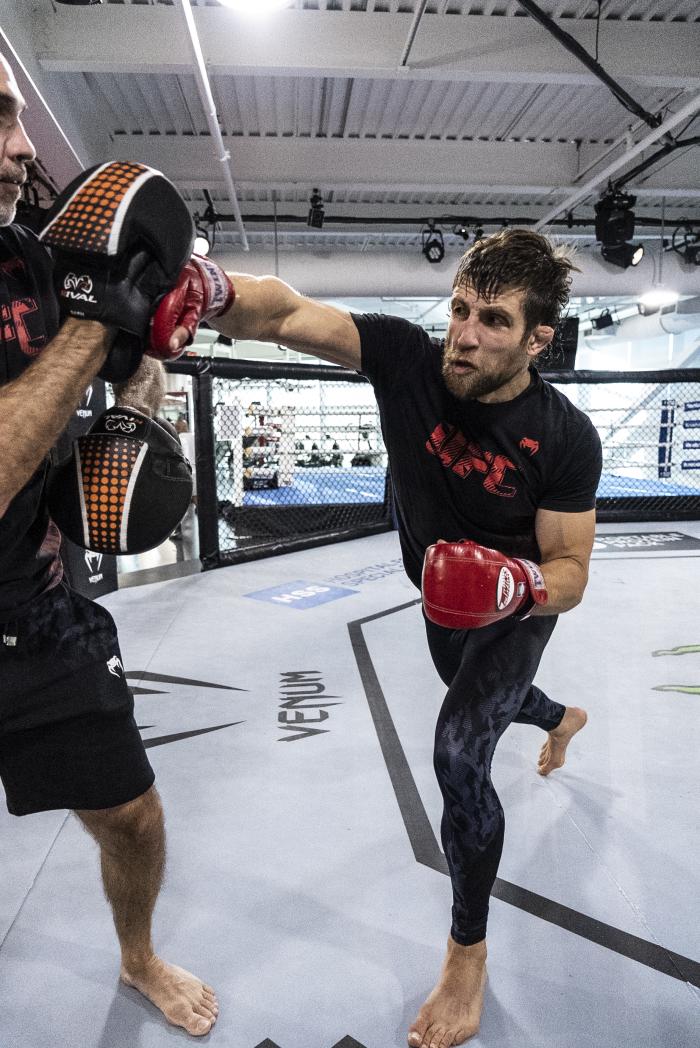 Andrew Sanchez training for UFC Vegas 40