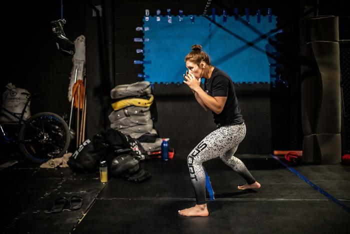 Alexa Grasso training for UFC Columbus