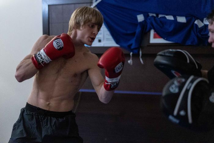Paddy Pimblett and Molly McCann training for UFC London