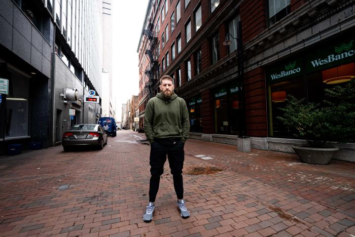 Street photos of UFC Columbus fighters