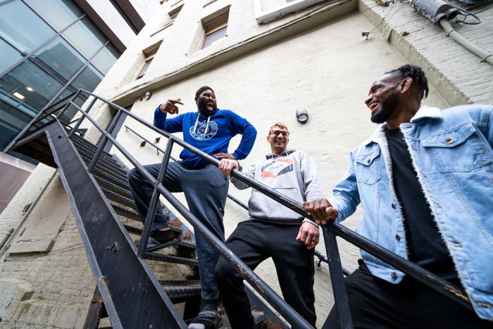 Street photos of UFC Columbus fighters