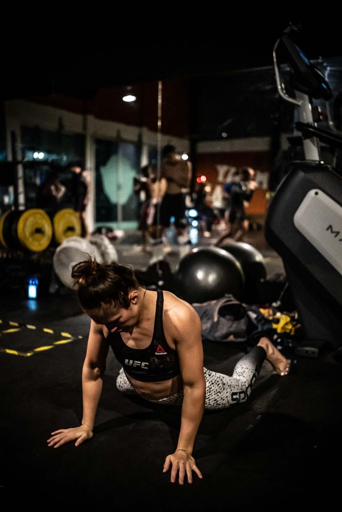 Alexa Grasso training for UFC Columbus