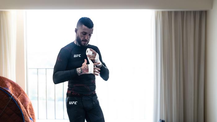 11/29/22 ORLANDO - Marcelo Rojo training for his bantamweight bout against Francis Marshall at UFC Orlando. (Photo by Juan Cardenas/Zuffa LLC)