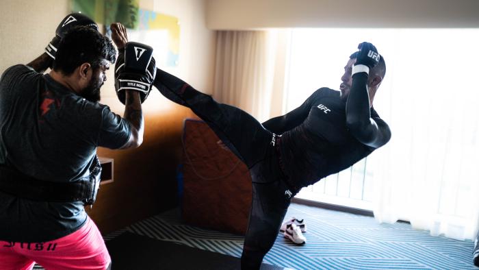 11/29/22 ORLANDO - Marcelo Rojo training for his bantamweight bout against Francis Marshall at UFC Orlando. (Photo by Juan Cardenas/Zuffa LLC)