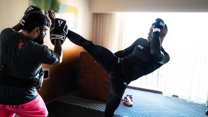 11/29/22 ORLANDO - Marcelo Rojo training for his bantamweight bout against Francis Marshall at UFC Orlando. (Photo by Juan Cardenas/Zuffa LLC) 