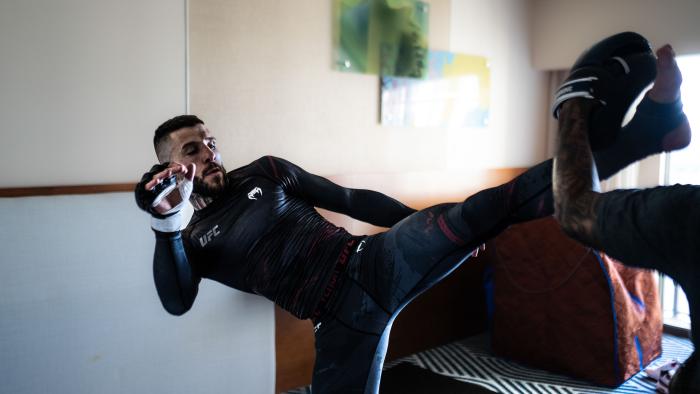 11/29/22 ORLANDO - Marcelo Rojo training for his bantamweight bout against Francis Marshall at UFC Orlando. (Photo by Juan Cardenas/Zuffa LLC) 