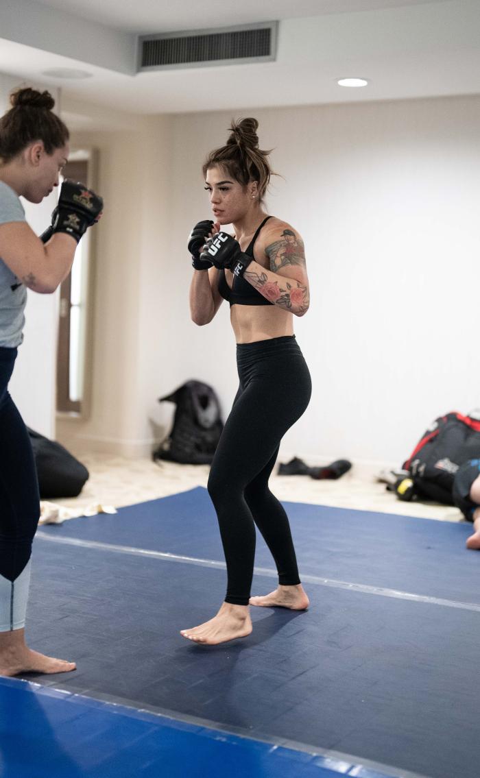 11/30/22 ORLANDO - Tracy Cortez training for her flyweight bout against Amanda Ribas at UFC Orlando. (Photo by Juan Cardenas/Zuffa LLC)