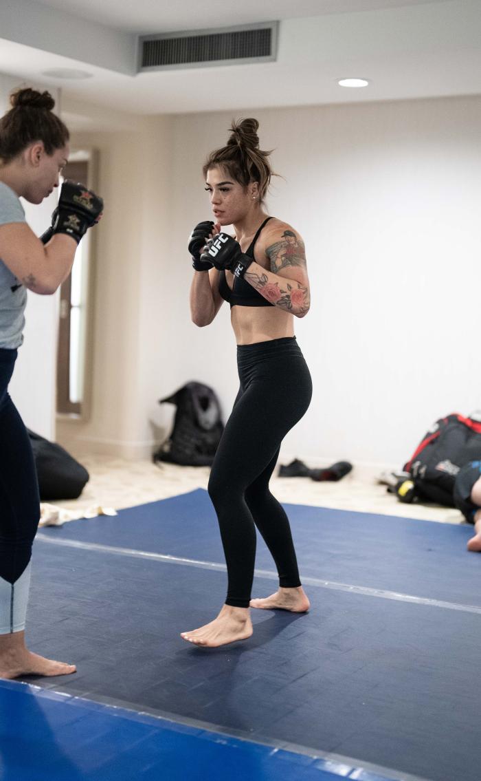 11/30/22 ORLANDO - Tracy Cortez training for her flyweight bout against Amanda Ribas at UFC Orlando. (Photo by Juan Cardenas/Zuffa LLC) 