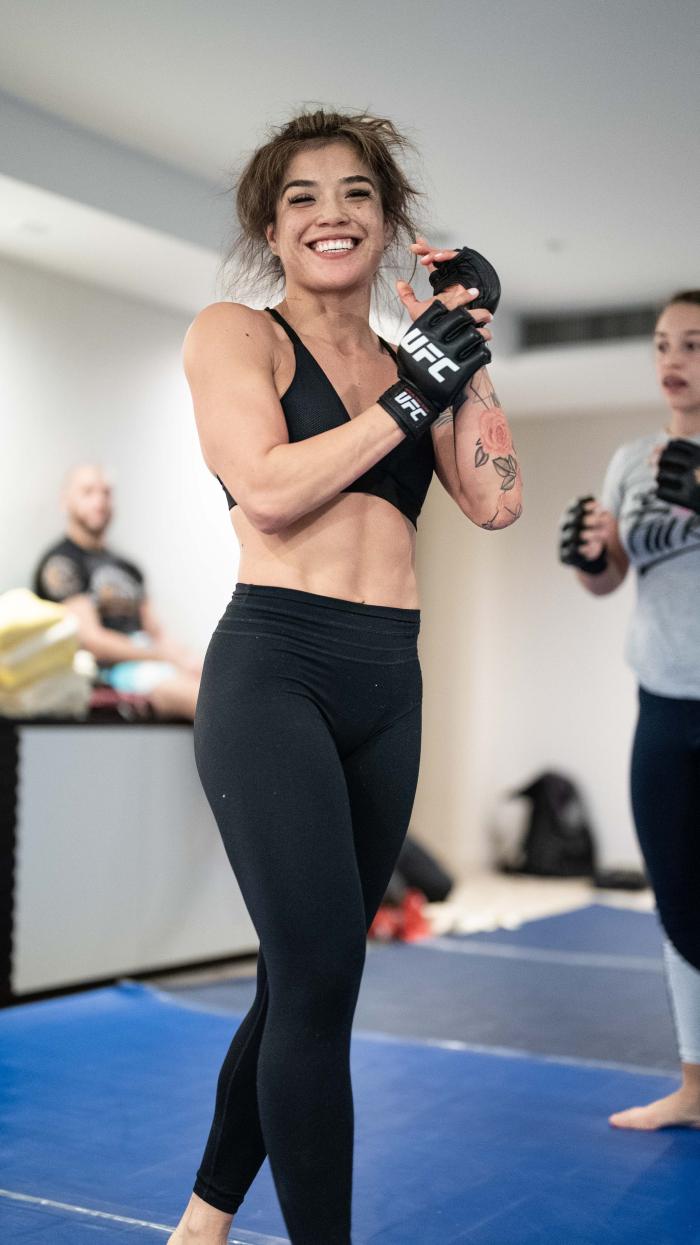 11/30/22 ORLANDO - Tracy Cortez training for her flyweight bout against Amanda Ribas at UFC Orlando. (Photo by Juan Cardenas/Zuffa LLC)