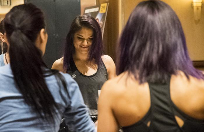 Las Vegas 12/27/17 - Cynthia Calvillo UFC 219 fight week day. Photo credit Juan Cardenas)