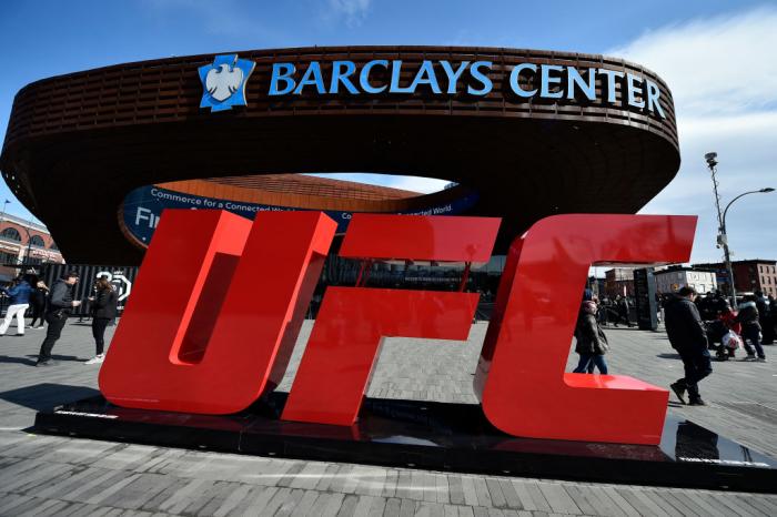 BROOKLYN, NEW YORK - APRIL 07: A general view of the Barclays Center prior to the start of the UFC 223 event on April 7, 2018 in Brooklyn, New York. (Photo by Brandon Magnus/Zuffa LLC/Zuffa LLC via Getty Images)