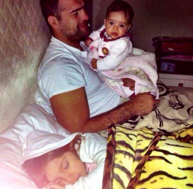 Shogun Rua com Yasmin e Maria Eduarda