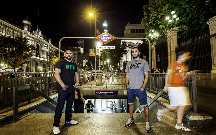 Kelvin Gastelum eligió a Enrique pues vio mucho potencial y cualidades técnicas en su juego de MMA.