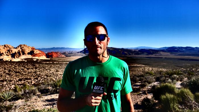 Enrique Marin in Red Rock outside Las Vegas.