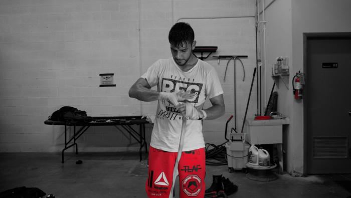 Training day in Chicago, with UFC fighters Yair Rodriguez, Marco Beltra, Perry Montano, and Horacio Guitierrez.