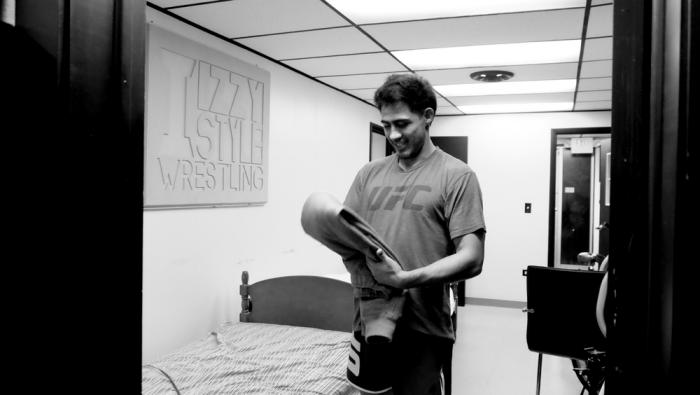 Perry Montano in Chicago preparing for UFC Fight Night Monterrey.