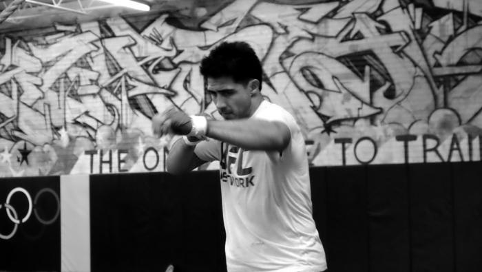 Perry Montano in Chicago preparing for UFC Fight Night Monterrey.