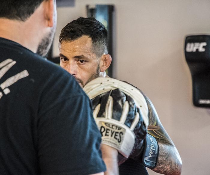 Las Vegas 5/3/18 - UFC fighter Henry Briones at the UFC Performance Institute in las Vegas. (Photo credit: Juan Cardenas)