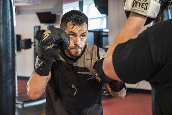 Las Vegas 5/3/18 - UFC fighter Henry Briones at the UFC Performance Institute in las Vegas. (Photo credit: Juan Cardenas)