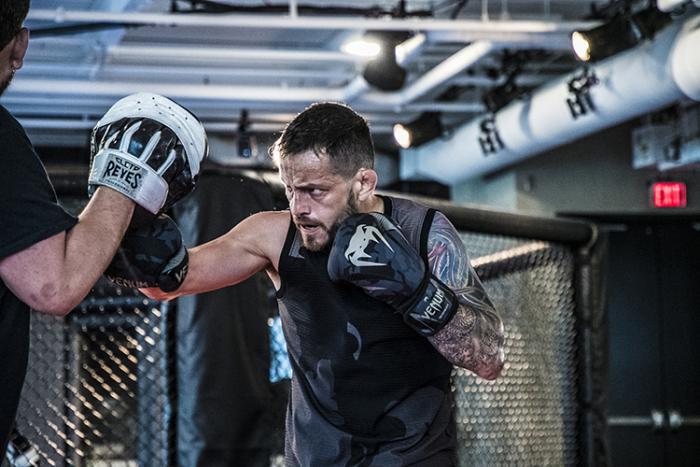 Las Vegas 5/3/18 - UFC fighter Henry Briones at the UFC Performance Institute in las Vegas. (Photo credit: Juan Cardenas)