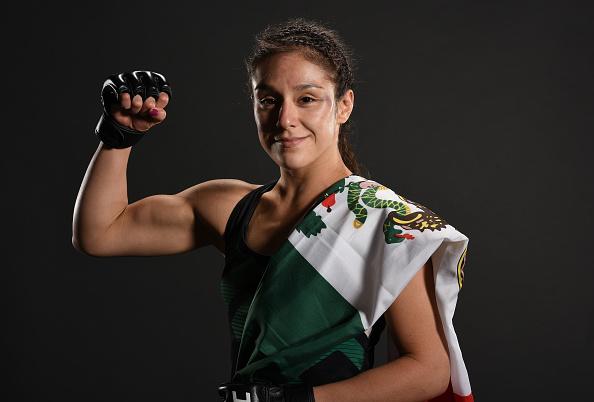 MEXICO CITY, MEXICO - NOVEMBER 05: Alexa Grasso of Mexico poses backstage for a post fight portrait during the UFC Fight Night event at Arena Ciudad de Mexico on November 5, 2016 in Mexico City, Mexico. (Photo by Mike Roach/Zuffa LLC/Zuffa LLC via Getty