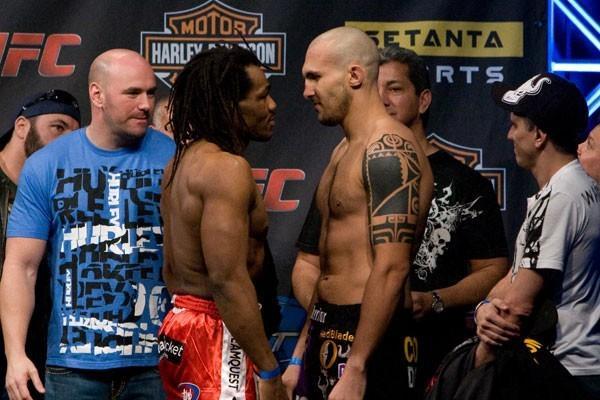 UFC 89 Weigh-In Sokoudjou & Luiz Cane