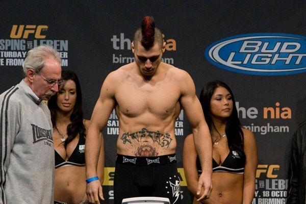UFC 89 Weigh-In Dan Hardy