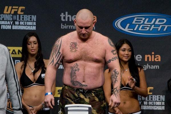 UFC 89 Weigh-In Neil Wain