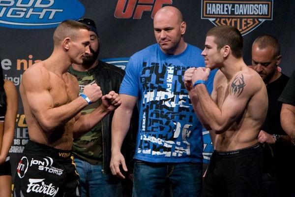 UFC 89 Weigh-In David Baron & Jim Miller