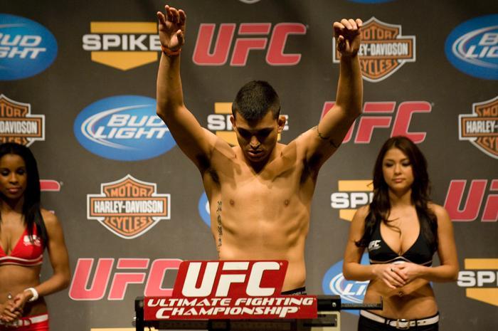 UFC Fight Night Weigh-In Efrain Escudero