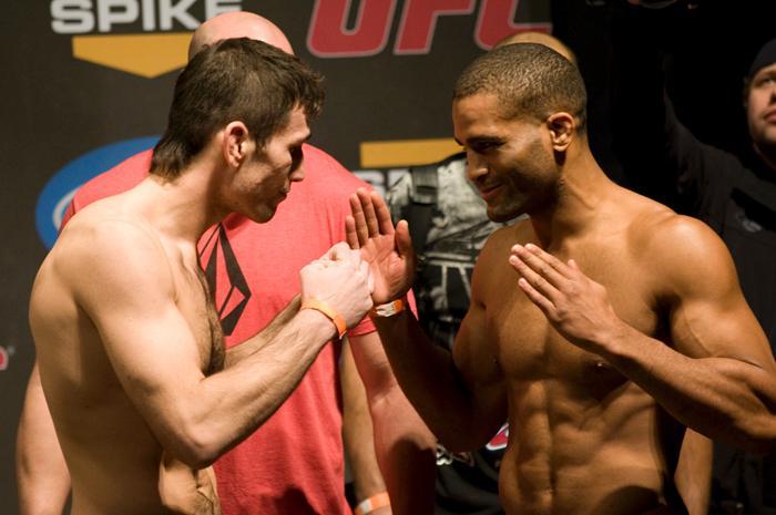 UFC Fight Night Weigh-In Amir Sadollah & Brad Blackburn