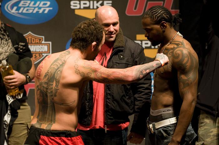 UFC Fight Night Weigh-In Chris Leben & Jay Silva