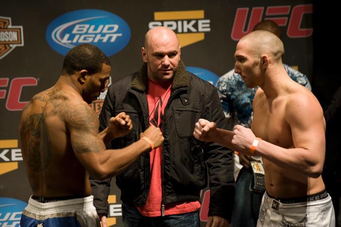 UFC Fight Night Weigh-In Gerald Harris & John Salter