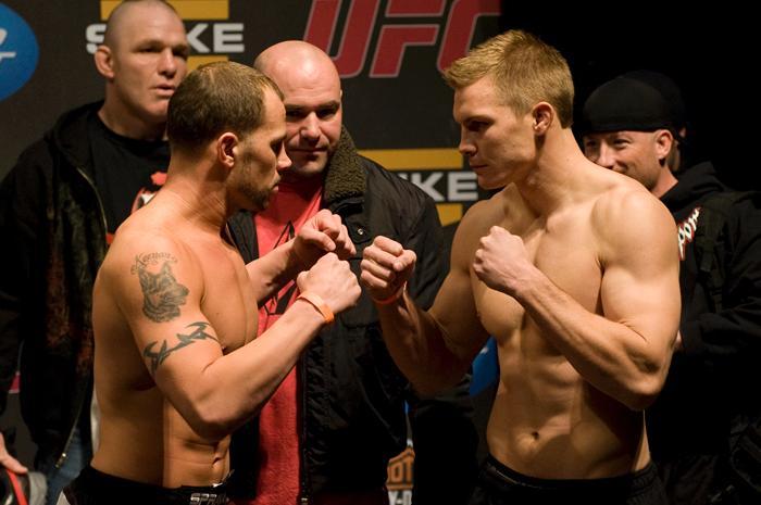 UFC Fight Night Weigh-In Nick Catone & Jesse Forbes