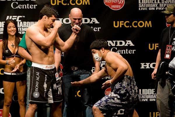 UFC 76 Knockout Weigh-In Lyoto Machida & Kazuhiro Nakamura