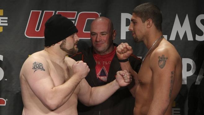 The Ultimate Fighter Finale Weigh-In Roy Nelson & Brendan Schaub