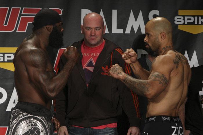 The Ultimate Fighter Finale Weigh-In Kimbo Slice & Houston Alexander