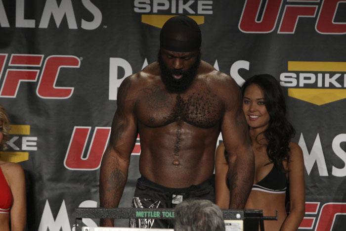 The Ultimate Fighter Finale Weigh-In Kimbo Slice